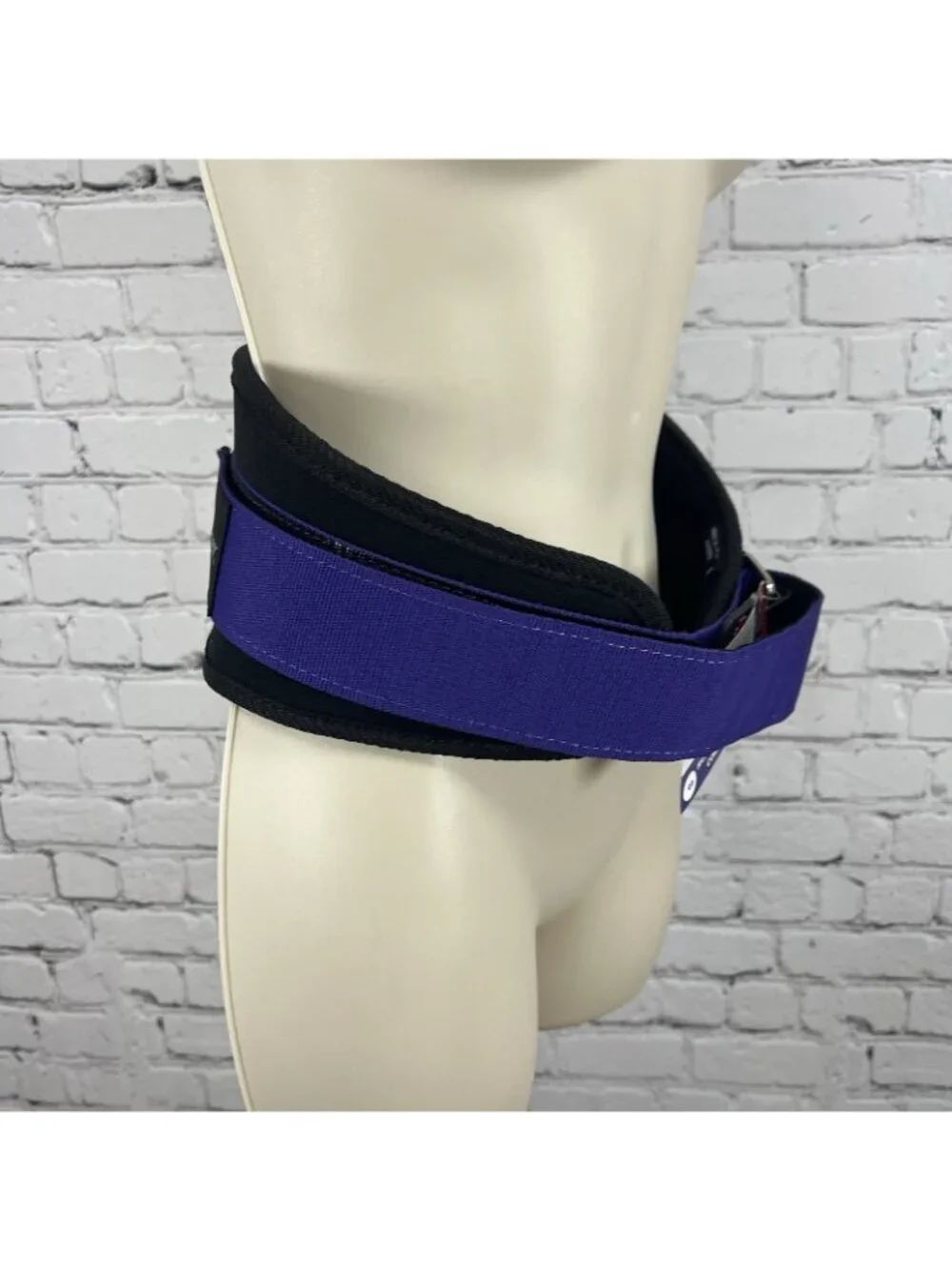 NWT Harbinger Purple Black Womens 5” Foam Padded Core Support Belt Lifting M
